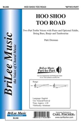 Hoo Shoo Too Road Two-Part choral sheet music cover